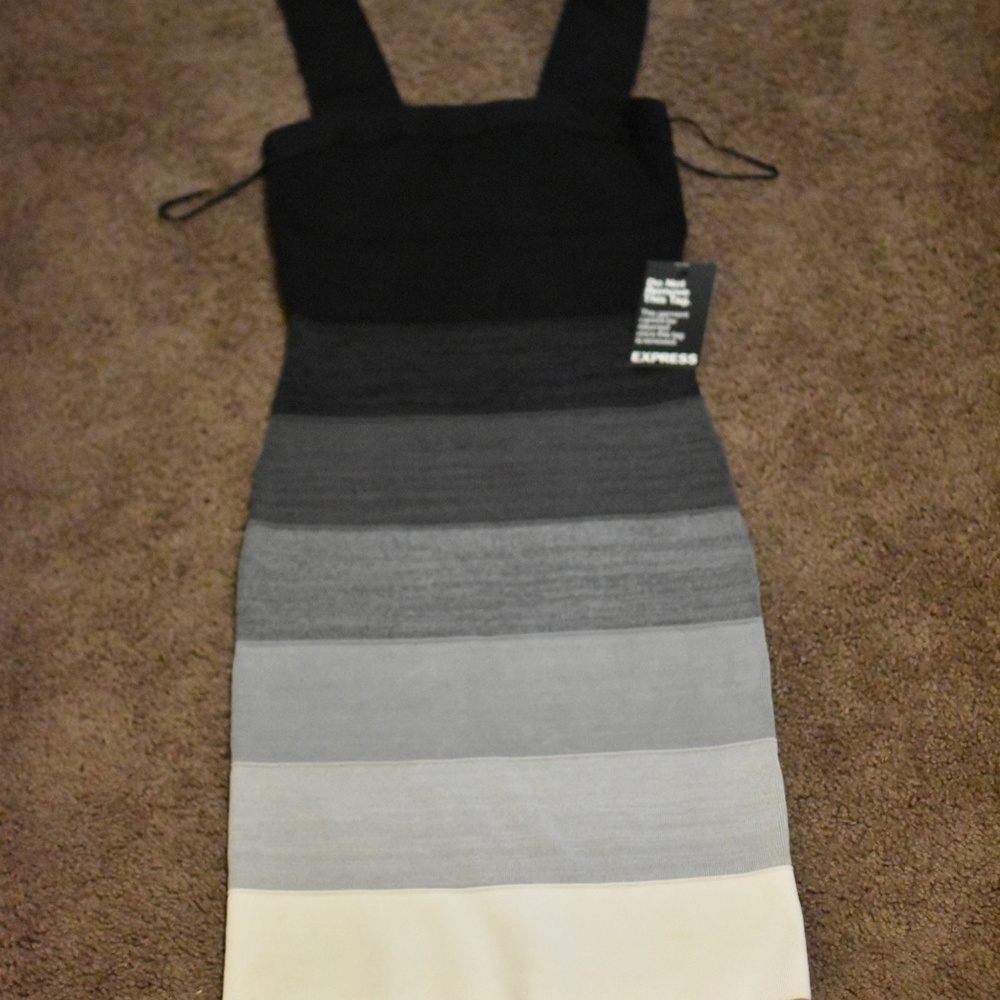 Express Ombre Bodycon dress. NWT Size XS